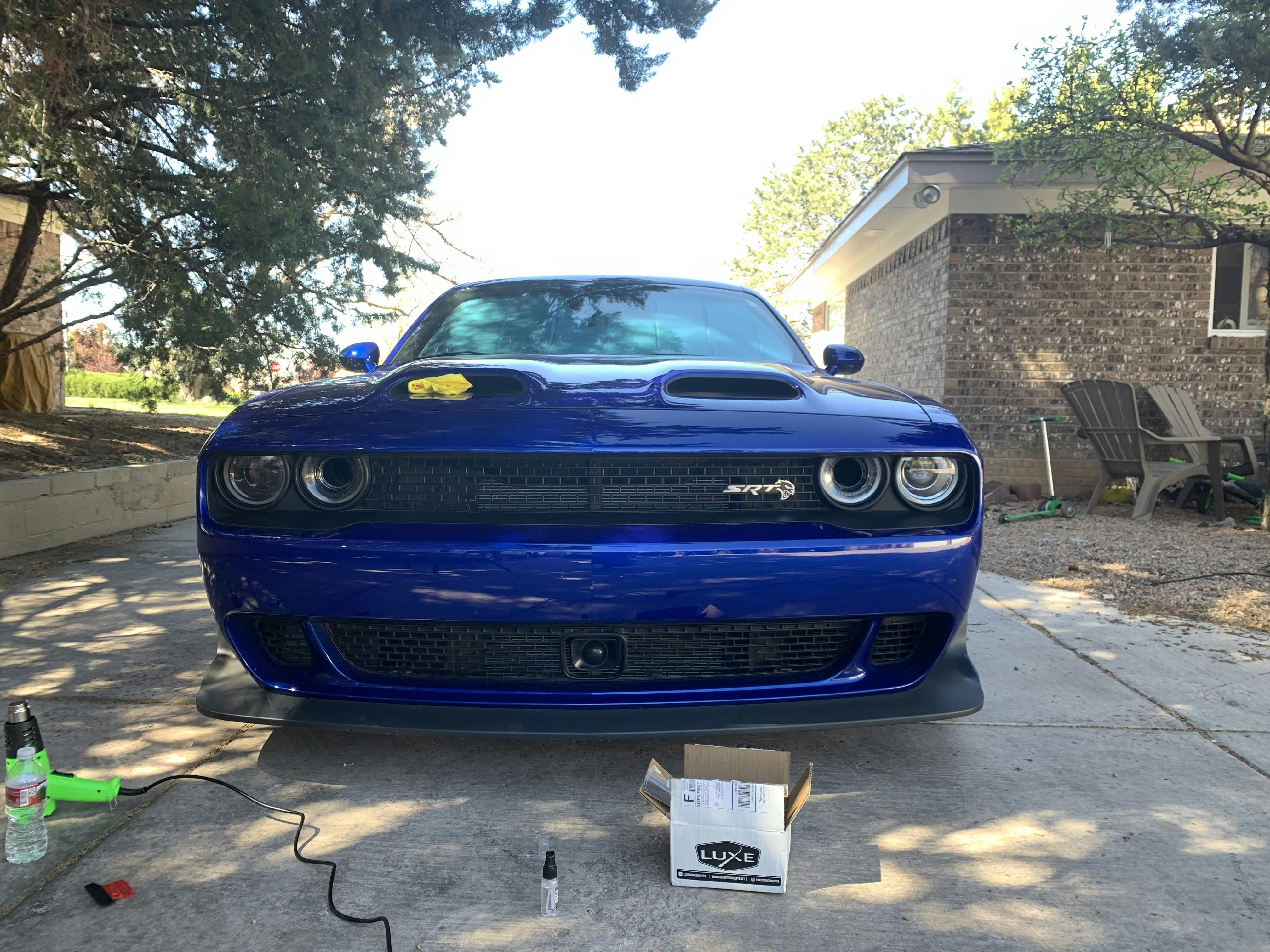2015+ Challenger Headlight Tint Kit