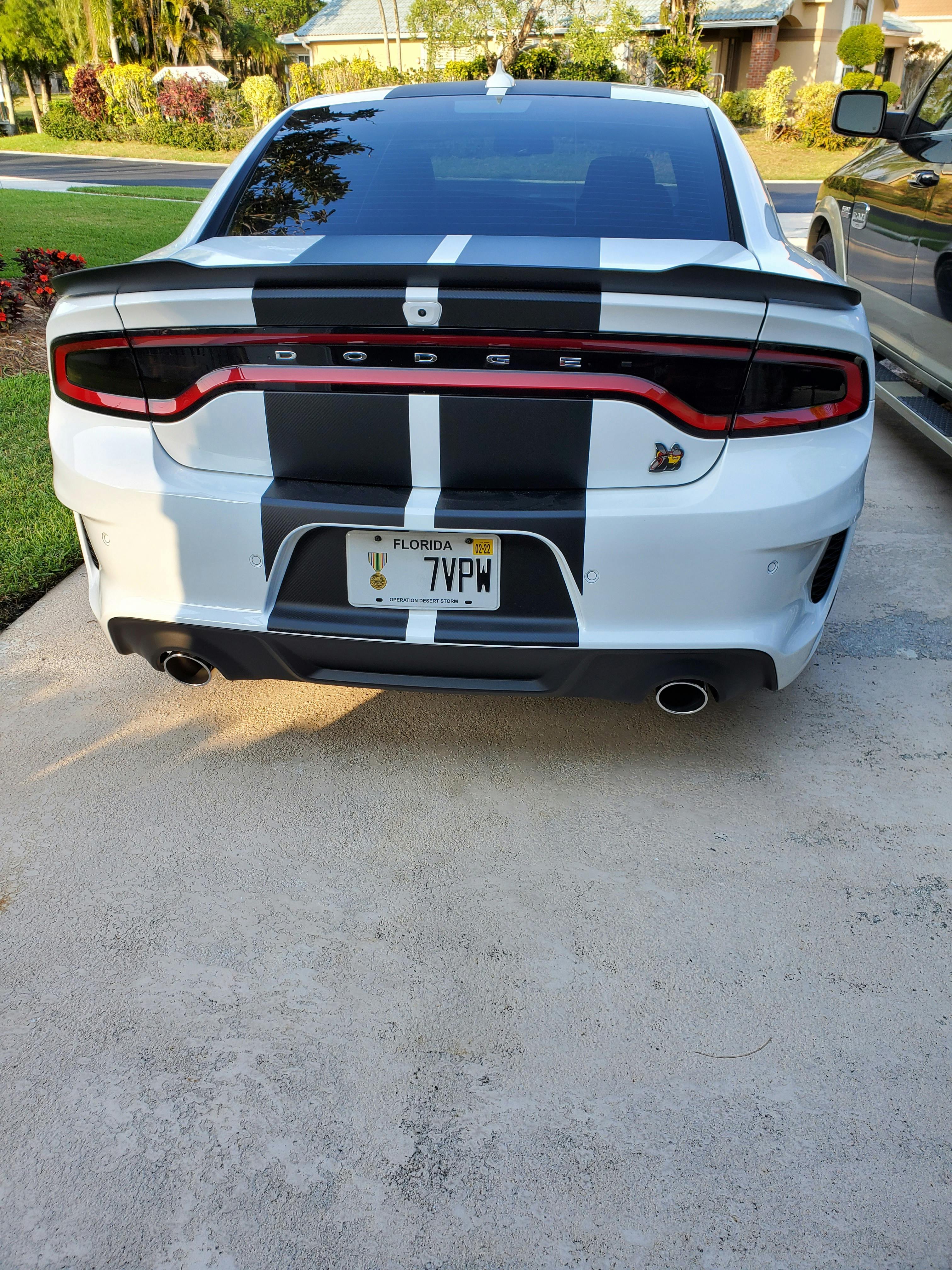 2015+ Charger Tail Light Tint Kit Type 1 (Side Overlays)