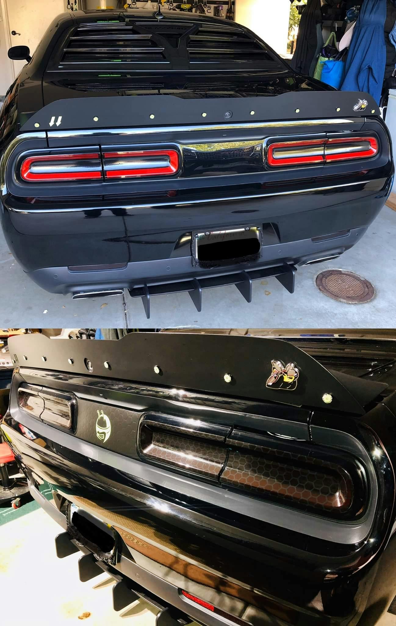 Dodge Challenger Tinted Tail Lights