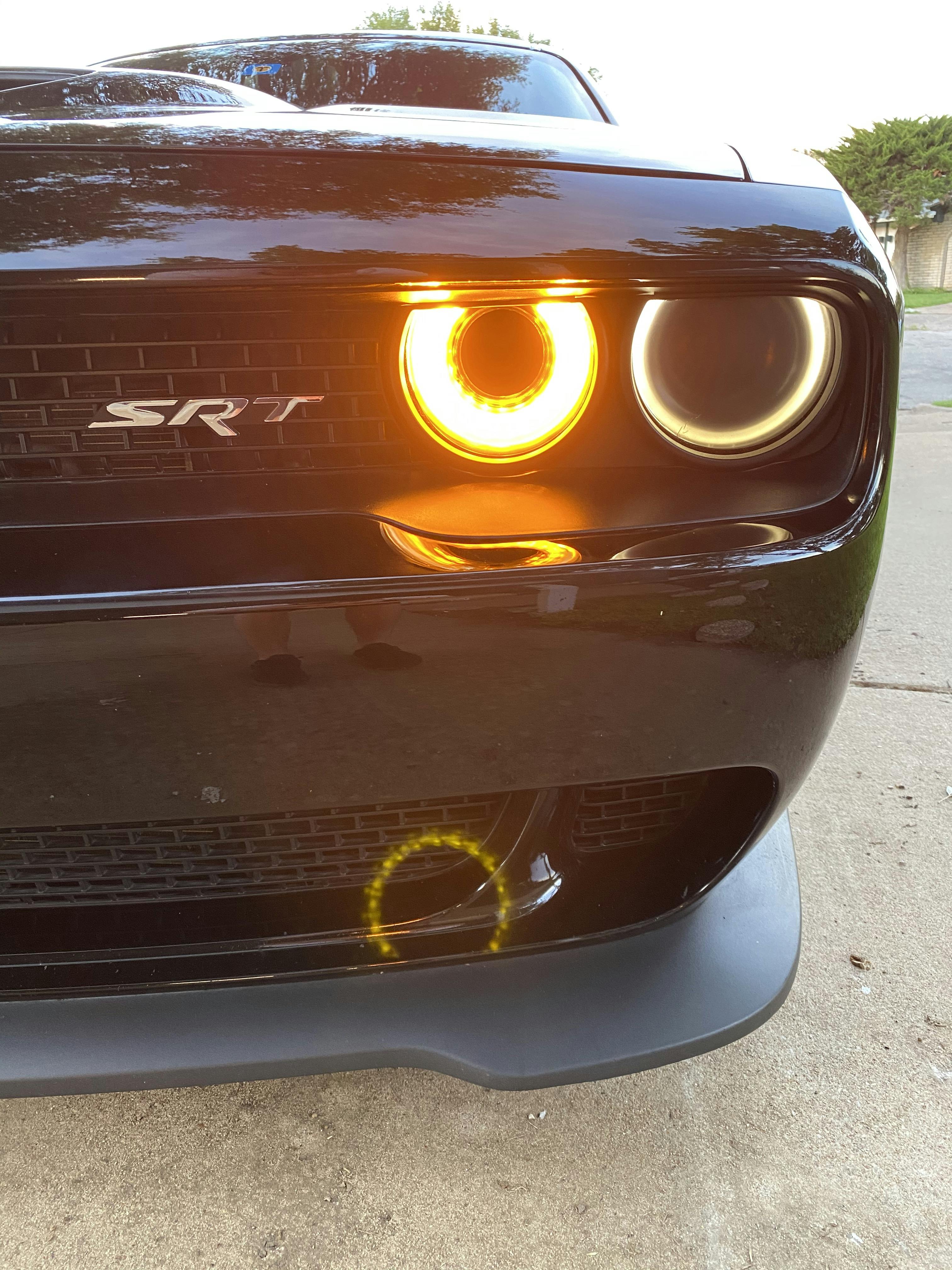 2015+ Challenger Headlight Tint Kit