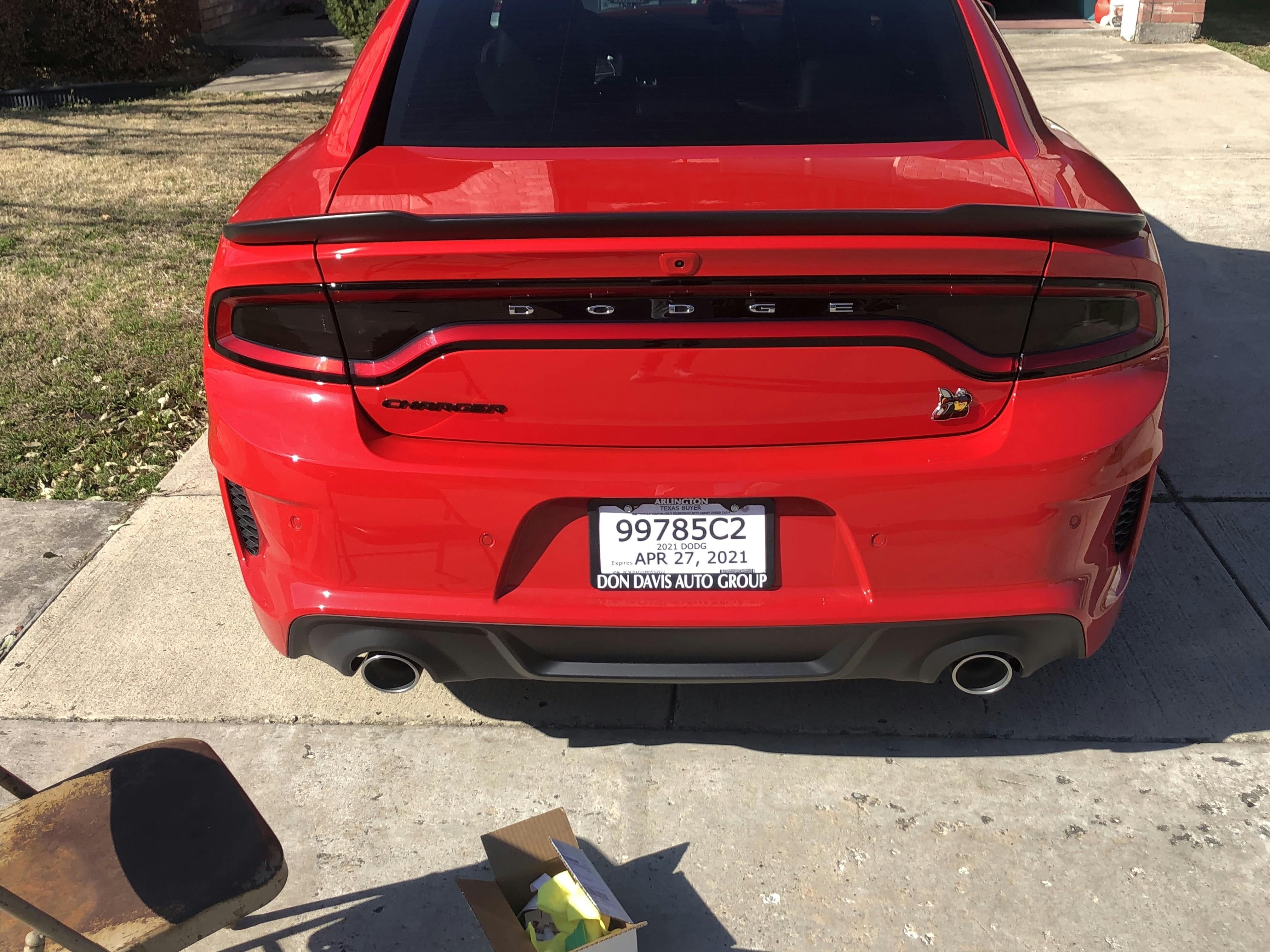 2015+ Dodge Charger Side Marker Tint Kit — Luxe Auto Concepts
