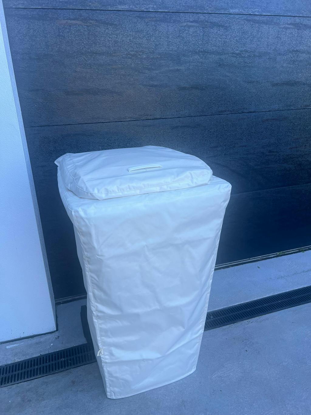 Wheelie Bin Cover - White - 240L