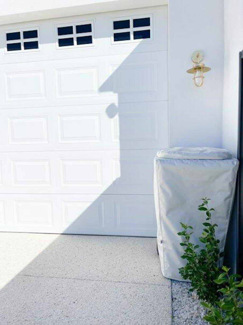 Wheelie Bin Cover - White - 240L