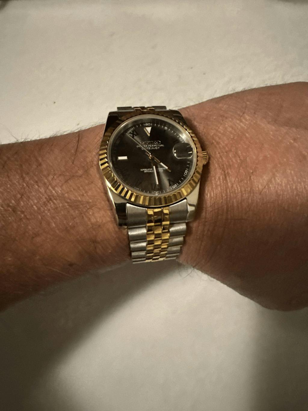 SEIKOJUST | WIMBLEDON GRAY TWOTONE GOLD