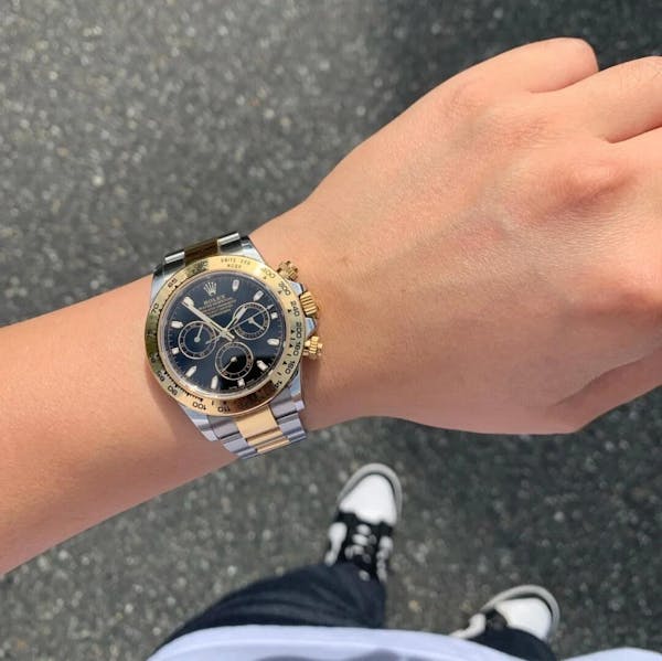Rolex Daytona Two Tone Black Dial 40mm 116503-0004