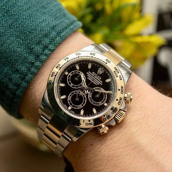 Rolex Daytona Two Tone Black Dial 40mm 116503-0004