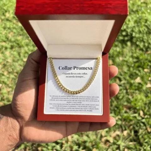Collar Promesa para mi Hombre