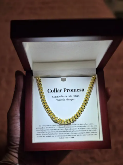 Collar Promesa para mi Hombre