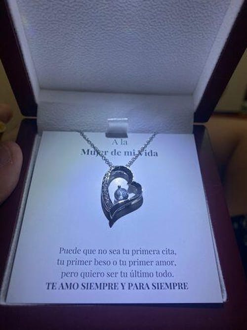 Collar Amor-Eterno™ para mi Amor (con carta especial)