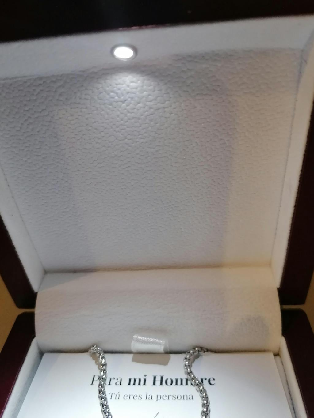 REGALO PARA MI HOMBRE (escoge collar y nota + Caja con Luz)