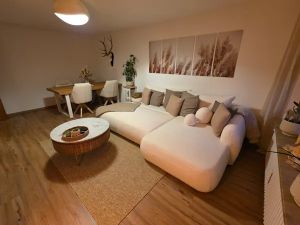 Designer Sofa Babu Bouclé
