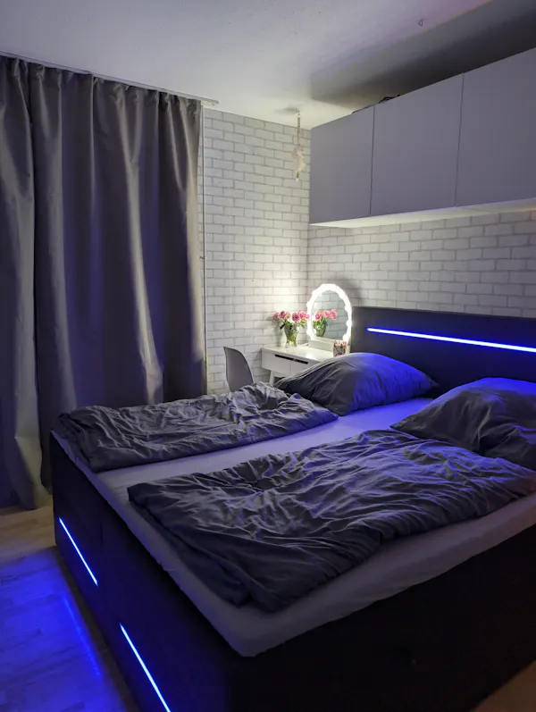Boxspringbett Sejour mit LED