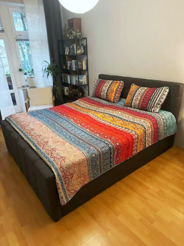 Boxspringbett Luxor Stoff