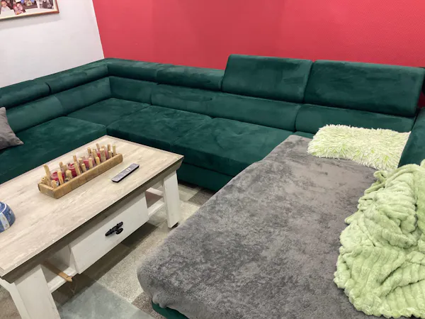 Designer Sofa Lago Samt