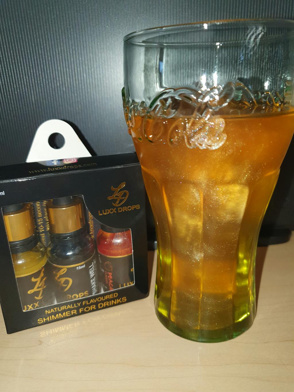 Flavoured Shimmer For Drinks 3 Pack Luxx Drops