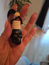8 ml Black Skull Car Hanging Diffuser
