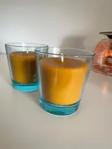 Vela Artesanal de Cera de Abeja Pura · Bergamota & Sándalo