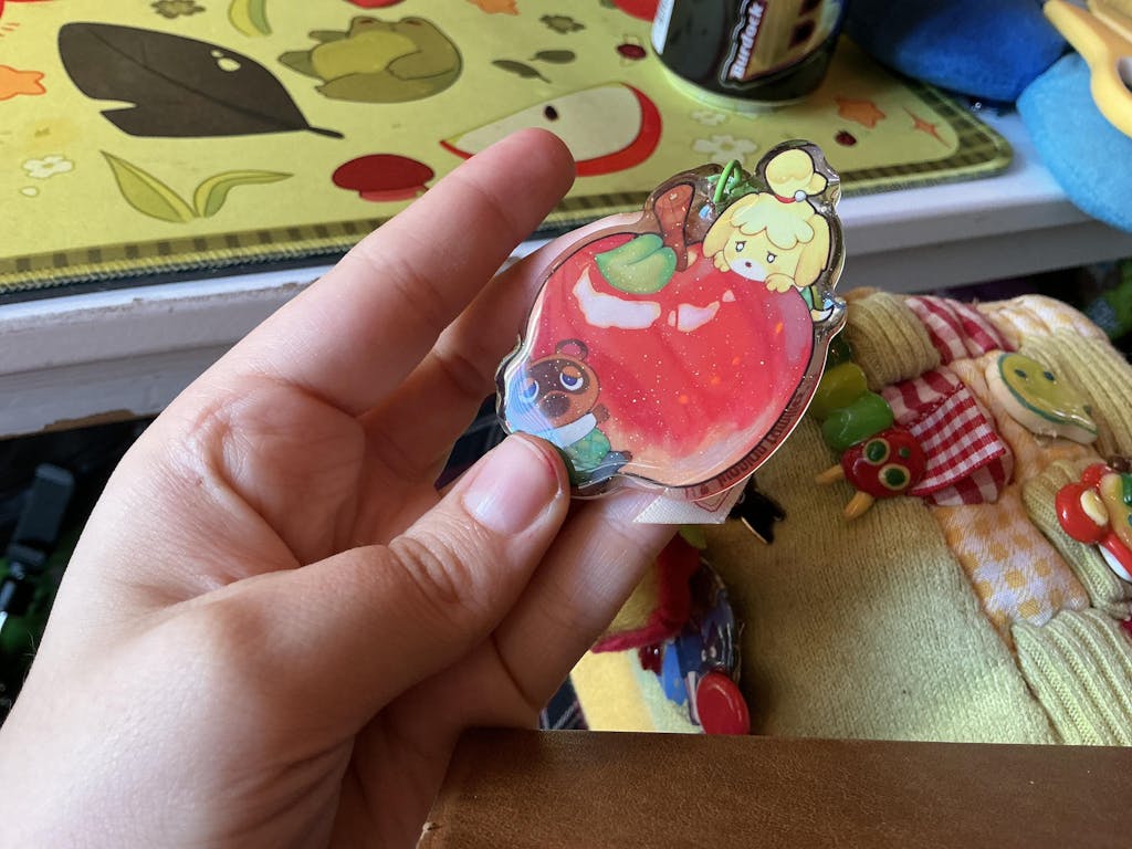 Customized double-sided effect keychain