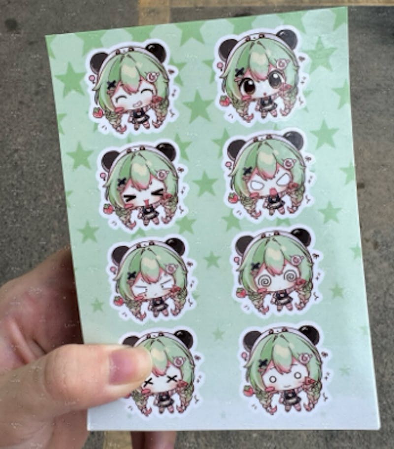 Custom Kiss Cut Sheet Sticker