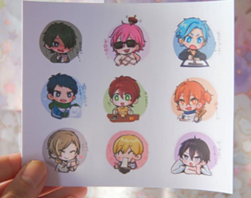 Custom Kiss Cut Sheet Sticker