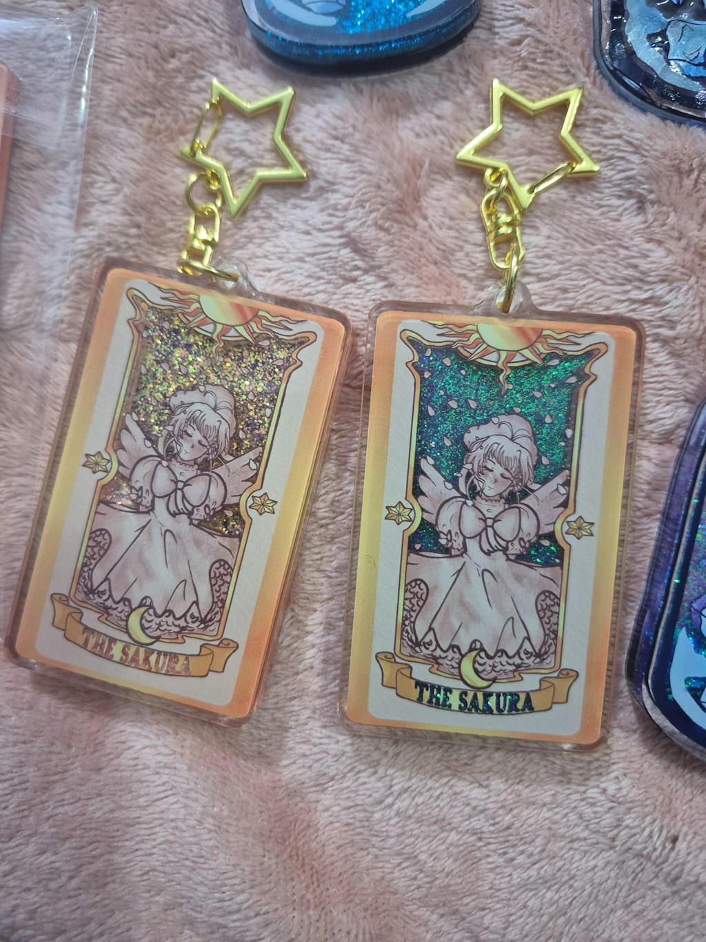 Custom Liquid Quicksand Keychain