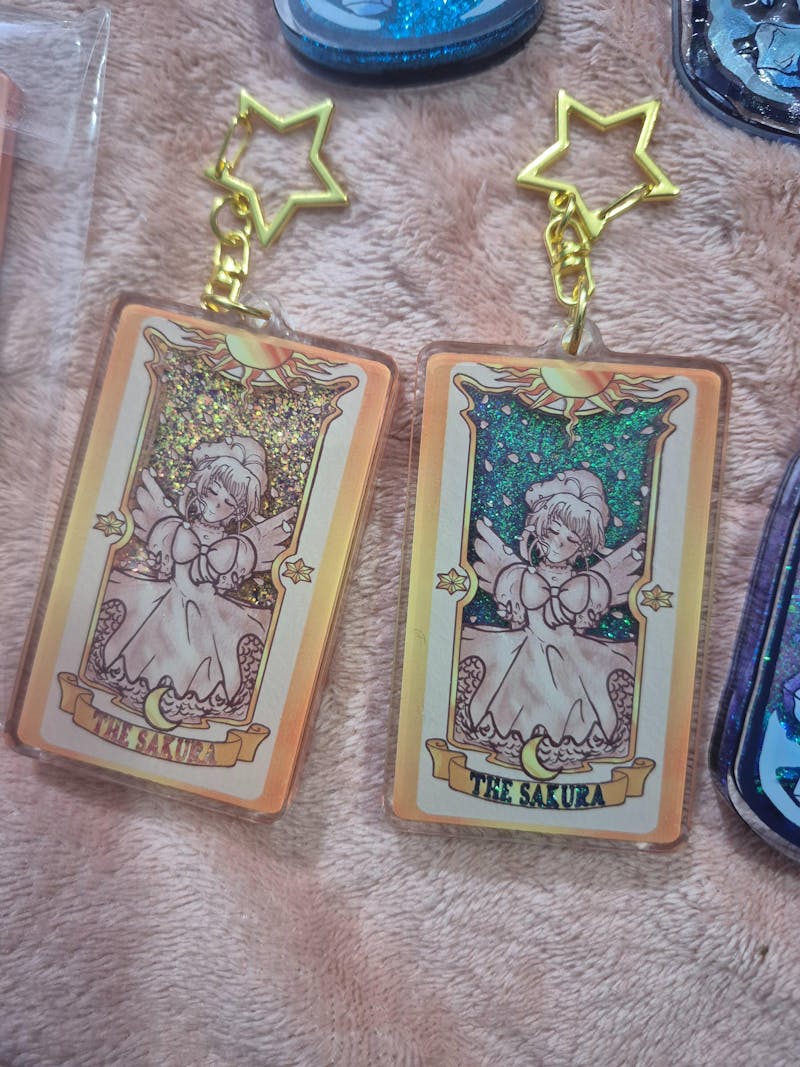 Custom Liquid Quicksand Keychain