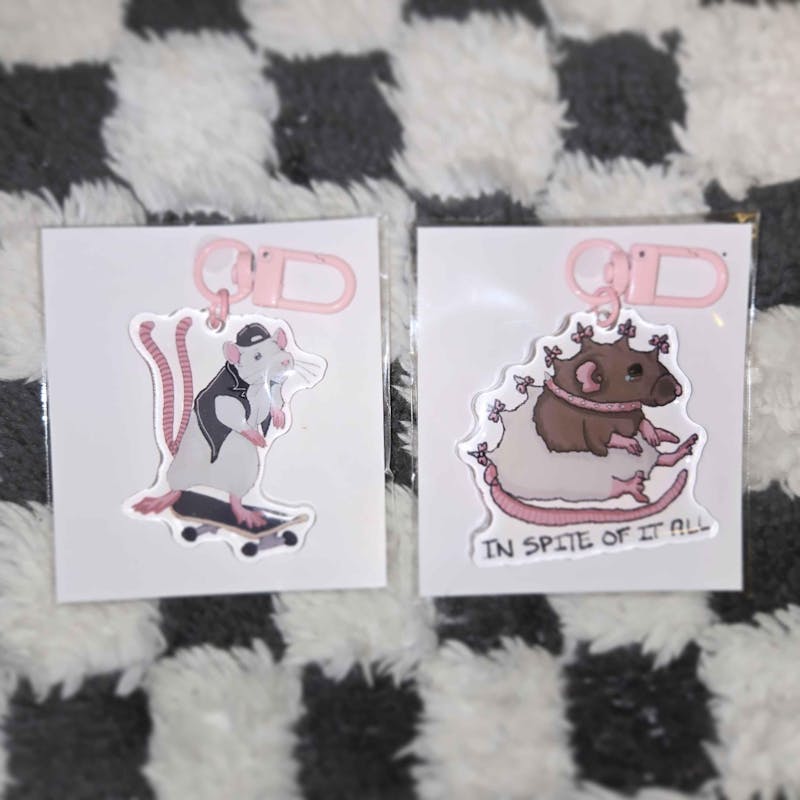 Epoxy Resin Keychain