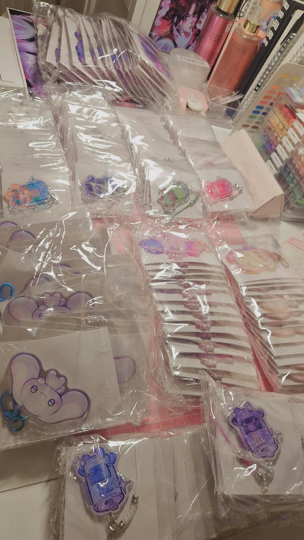 Custom Clear Acrylic Keychains