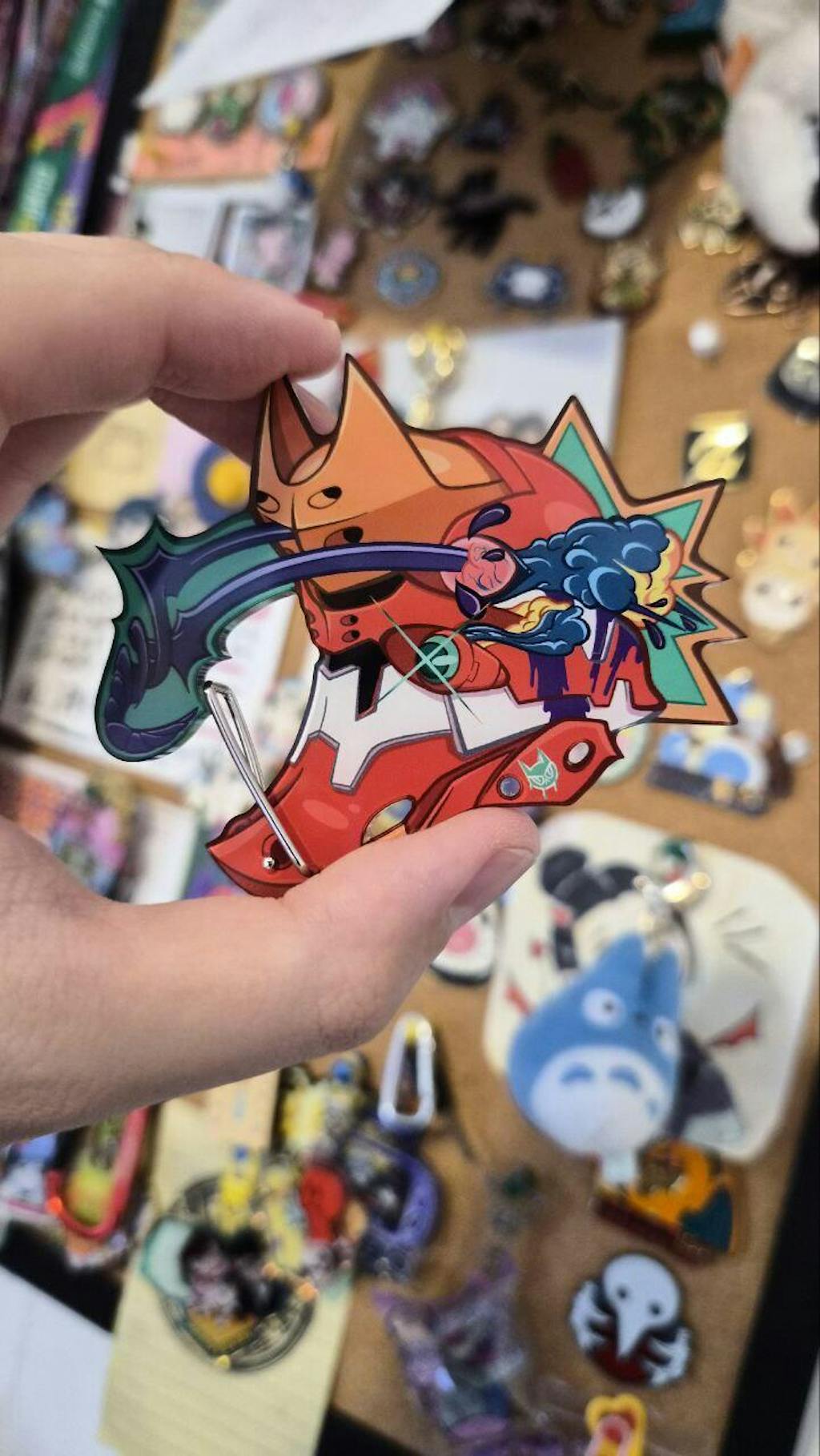 Customized double-sided effect keychain