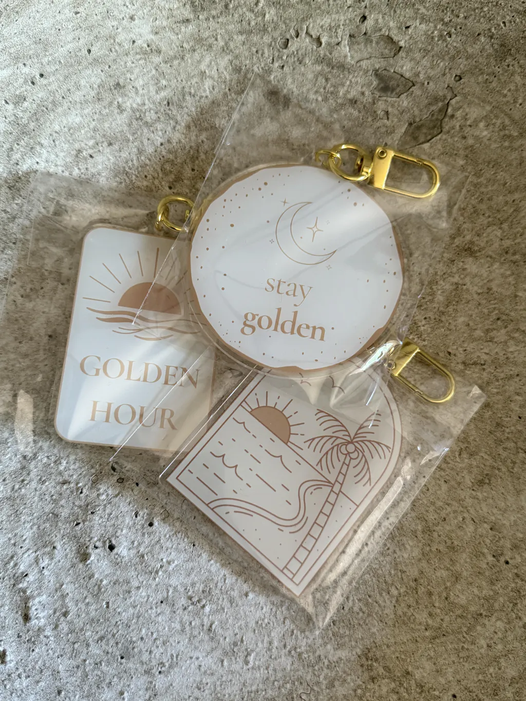 Custom Clear Acrylic Keychains