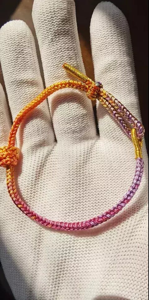 Dragon Year Nine Purple Fire Tai Sui Bracelet