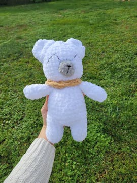 Commande personnalisée - peluche en crochet