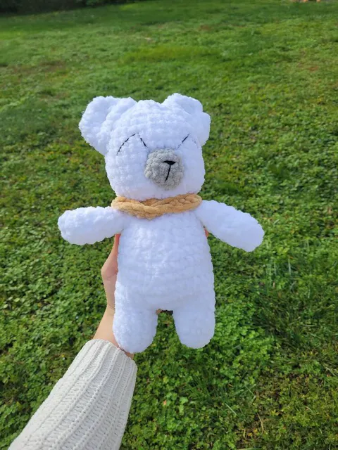 Commande personnalisée - peluche en crochet
