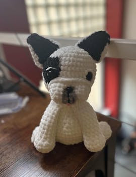 Commande personnalisée - peluche en crochet