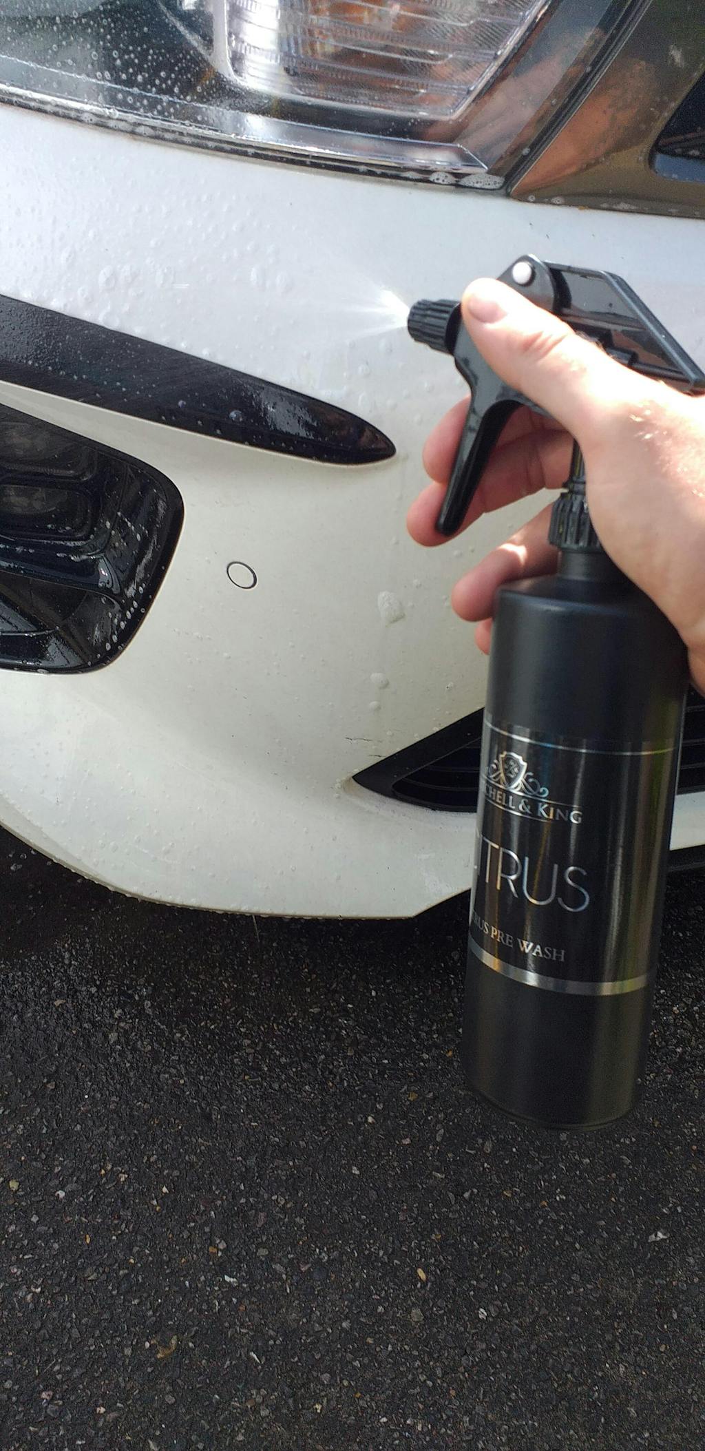 Citrus Pre Wash Cleaner, Tough On Grime Mitchell & King M&K Car Wax