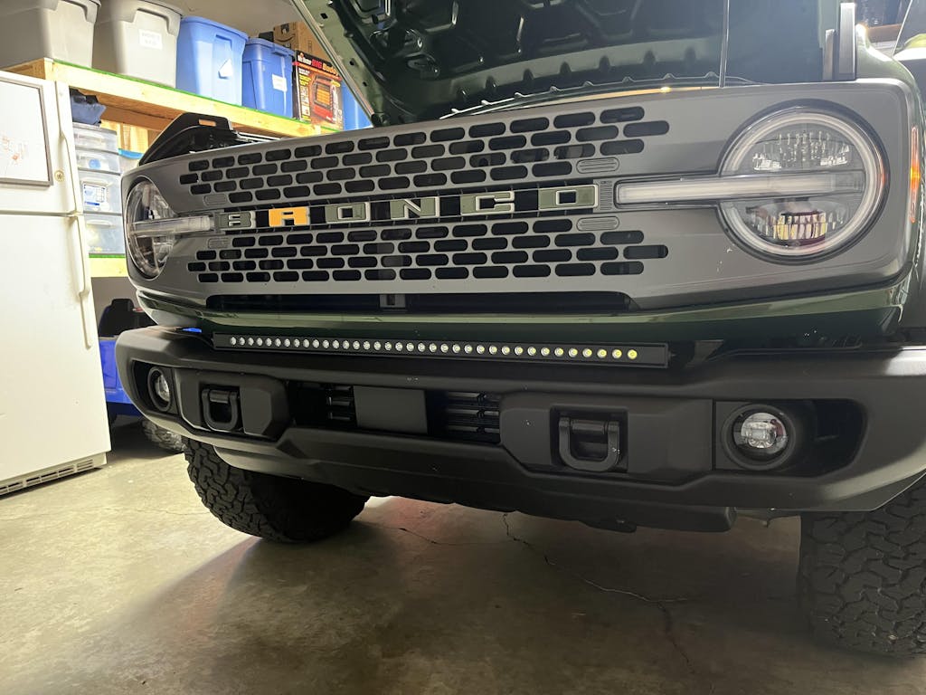 2021 2022 2023 Ford Bronco Capable Bumper M&R 40