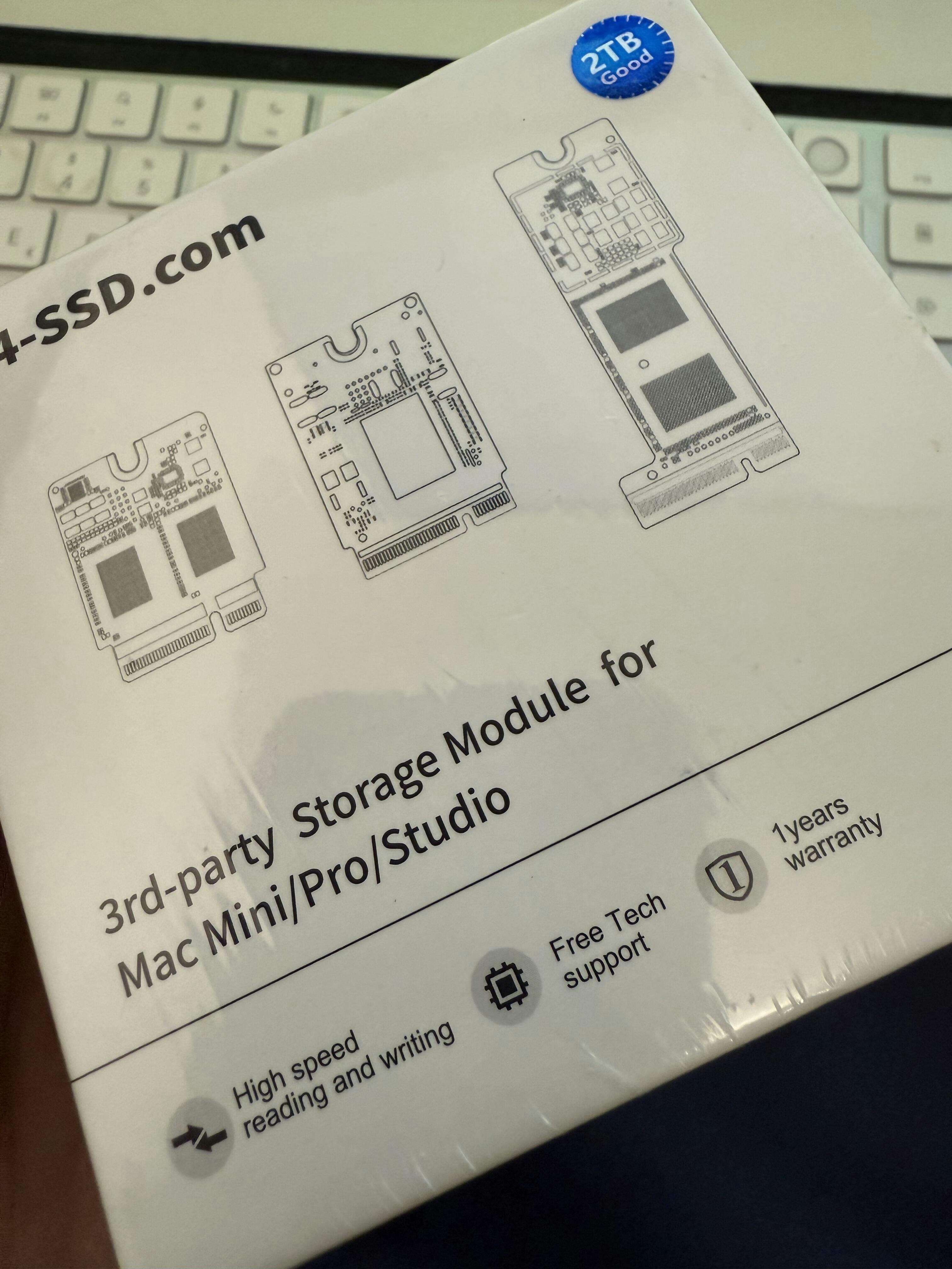 Mac Mini için 2TB Sürücü M4 – M4BoostHub – Mini M4 SSD Upgrade