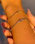 Bracelet à nœud minimaliste