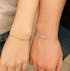 Bracelet à nœud minimaliste