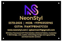 Office Logo Name Plate for Office, Restaurant and Shops (White) (Acrylic)