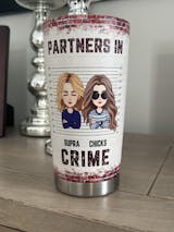 Partners In Crime - Version 3 - Personalized 40oz Tumbler With Straw –  Macorner