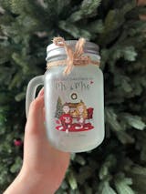 My Christmas Movie Cup - Personalized Mason Jar Cup With Straw – Macorner