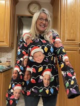 Custom Face Christmas Family Silly Xmas Leds - Personalized Photo