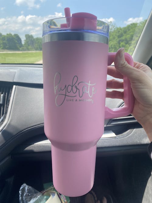 Hydrate Like a Mother Stainless Steel Tumbler – 40oz