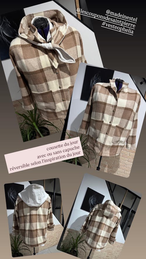 Patron de couture veste OPHELIA