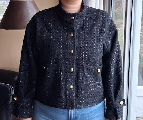 Patron de couture veste OPHELIA avec capuche amovible