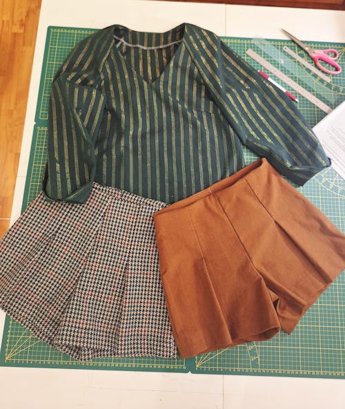 Patron de couture short PAOLA