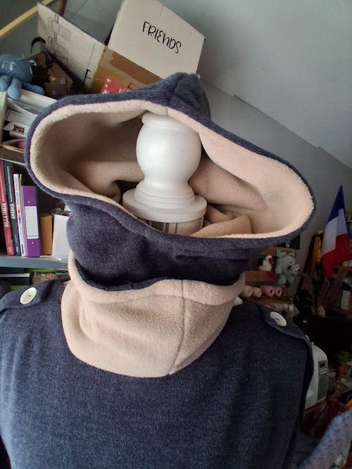 Patron de couture capuche amovible OPHELIA