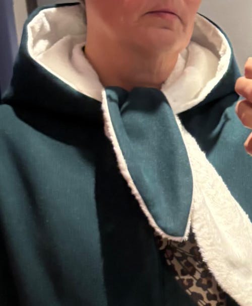 Patron de couture capuche amovible OPHELIA