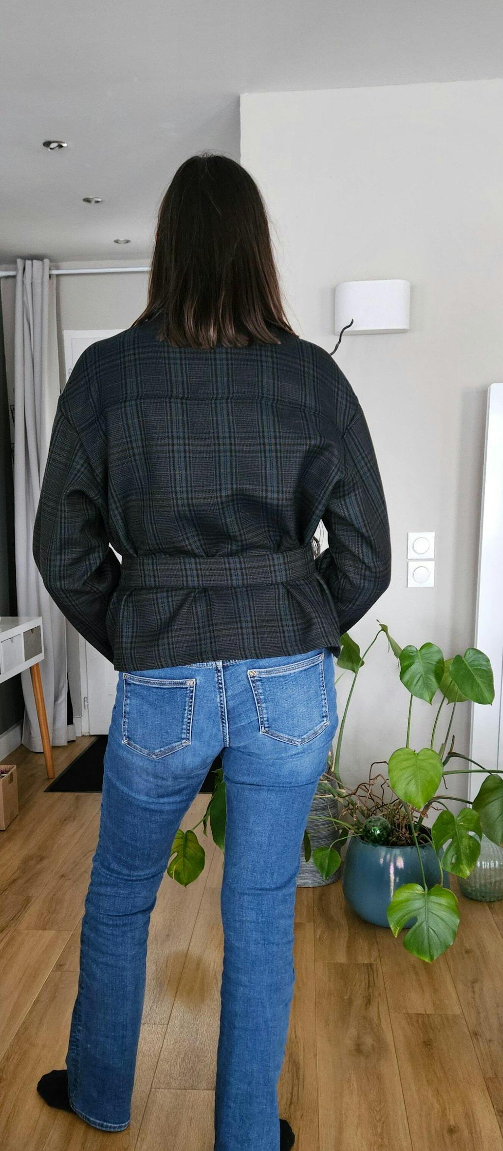 Patron de couture veste OPHELIA avec capuche amovible